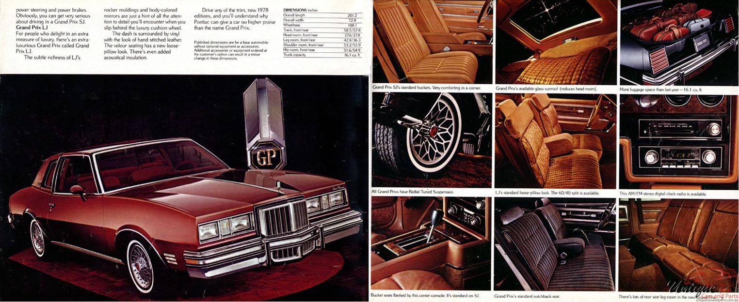 1978 Pontiac Brochure Page 3